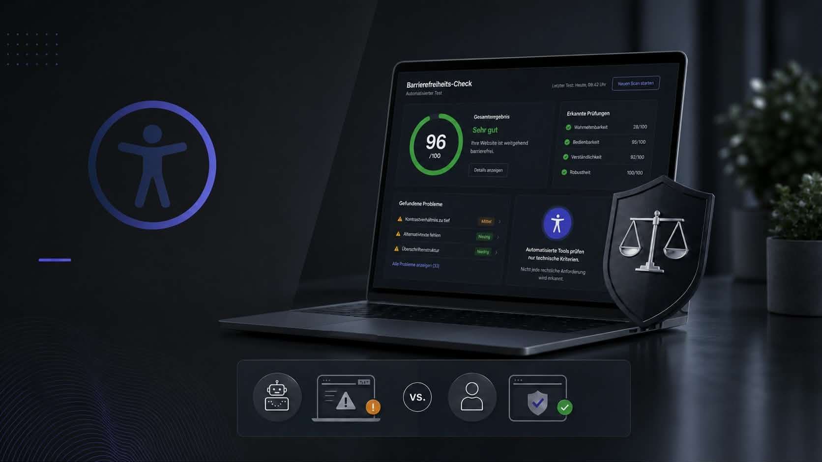 Digitale Barrierefreiheit: Warum Auto-Tools für die Rechtssicherheit nicht ausreichen
